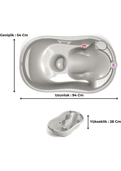 Onda Banyo Küveti Banyo Küvet Taşıyıcı / A.Gri