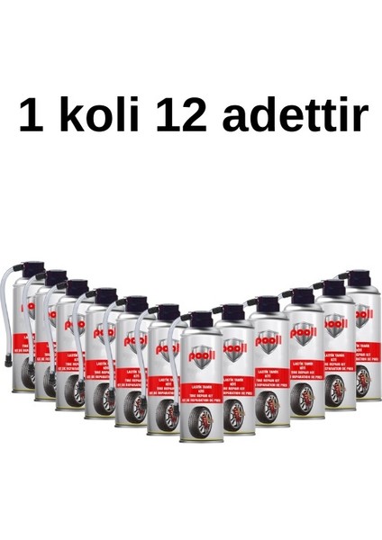 Lastik Tamir Kiti 12 Adet 1 Koli