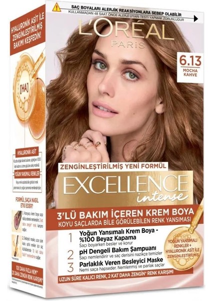 Loreal Paris Excellence Intense Saç Boyası Mocha Kahve 6-13