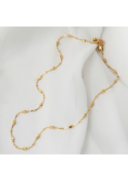 Küp Dorika Toplu 14 Ayar Altın Zincir Kolye fiyatları