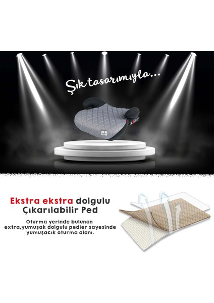 Coolbaby Sirius New Isofixli Oto Koltuğu Yükseltici Isofix fiyatları