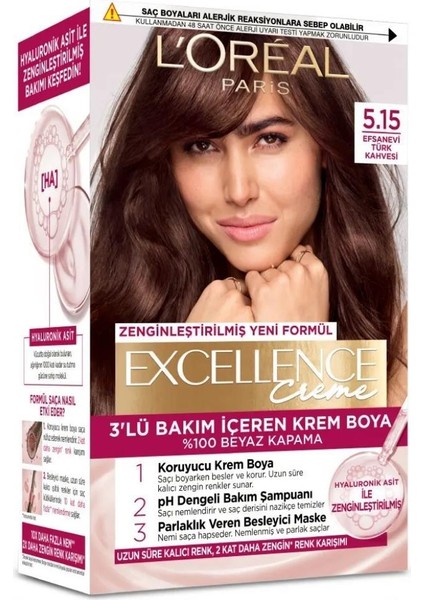 Loreal Paris Excellence 5.15 Saç Boyası