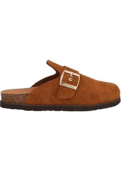 Kadın Sandalet Izar G104345 Genuins Velour Camel