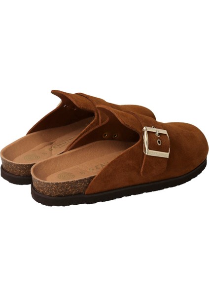 Kadın Sandalet Izar G104345 Genuins Velour Camel