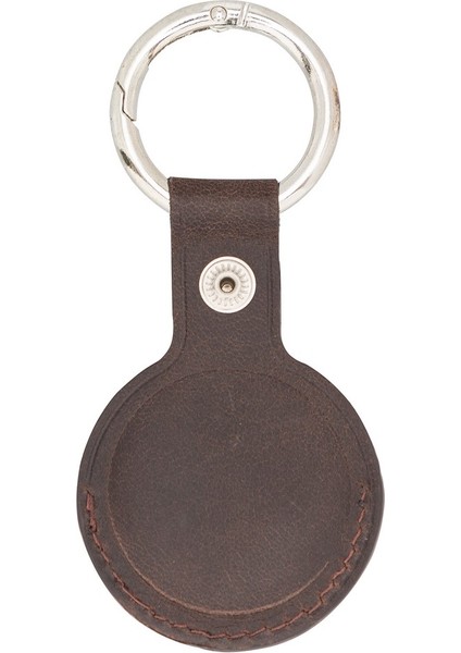 Apple Airtag Uyumlu Deri Anahtarlık, Acı Kahve fırsatları
