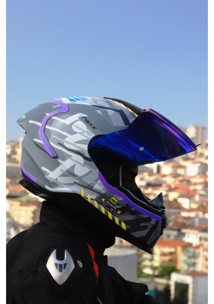 Y.100R Urbangram Mat Nardo Gri Kask indirimleri
