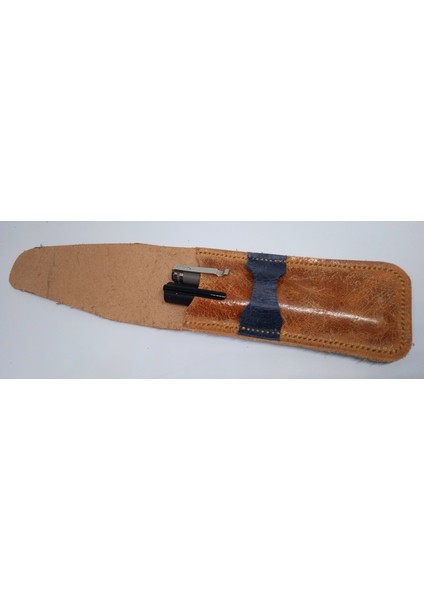 Hakiki Deri El Emeği Özel Kalemleriniz Için Kalemlik Kalem Kutu 27 cm 6 cm 10H11 fırsatları