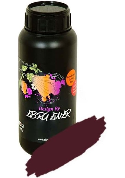 Anka Vernikli Genel Yüzey Boyası Koyu Bordo 250 Gr.