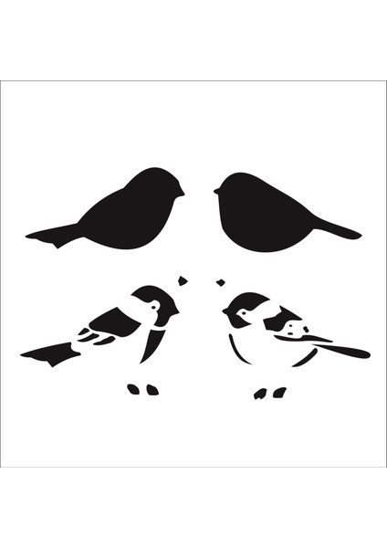 Stencil Sarayi Boyama Şablon 3 Boyutlu - 4776