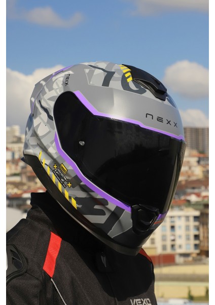 Y.100R Urbangram Mat Nardo Gri Kask modelleri