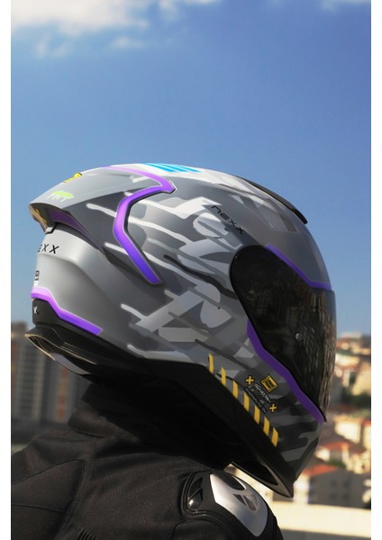 Y.100R Urbangram Mat Nardo Gri Kask fırsatları