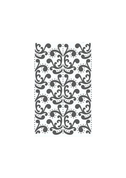 Stencil Sarayi Boyama Şablon Zemin Deseni - 4086