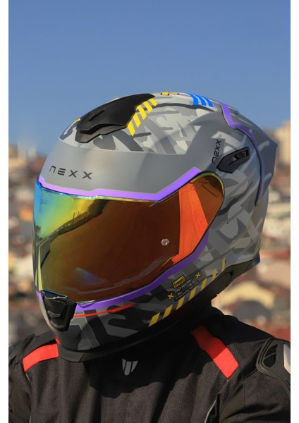 Y.100R Urbangram Mat Nardo Gri Kask