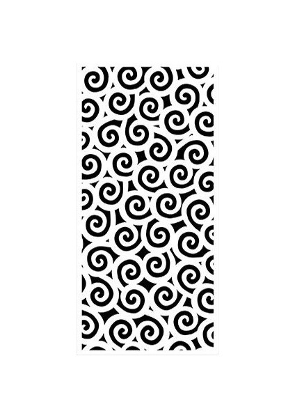 Stencil Sarayi Boyama Şablon Zemin Deseni - 4334