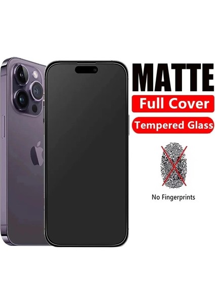 Cda Store Iphone 14 Pro Max Parmak Izi Bırakmaz Ekran Koruyucu Nano Mat Jelatin