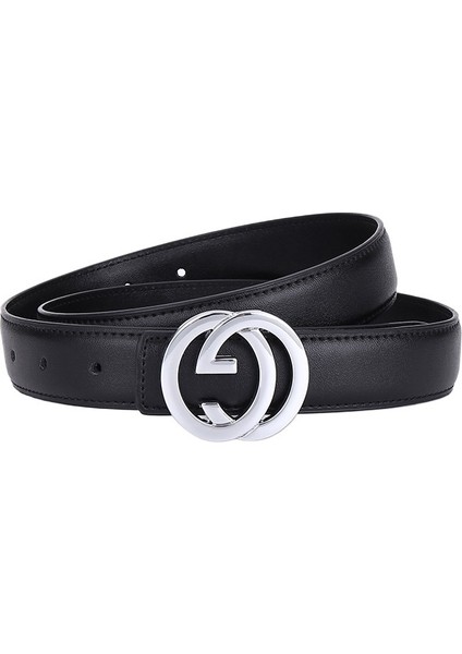 Kadın Kemeri Dana Derisi Kemer Hakiki Deri Şık ve Çok Yönlü (Yurt Dışından)