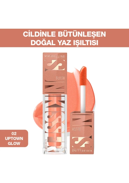 Maybelline New York Sunkisser Likit Allık- 02 Uptown Glow