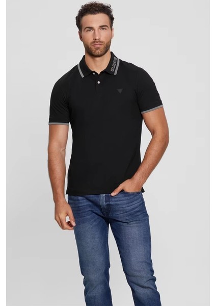 Erkek Eco Lyle Siyah Polo