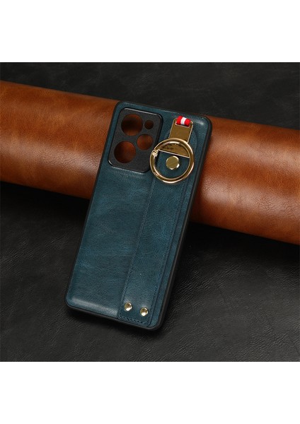 Xiaomi Redmi Note 12 Pro Bileklikli Darbeye Dayanıklı Deri Telefon Kılıfı (Yurt Dışından) fiyatları