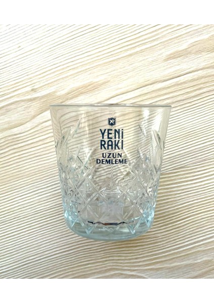 Sanat Taciri 2 Adet Yeni Rakı Uzun Demleme Rakısı Viski Bardağı