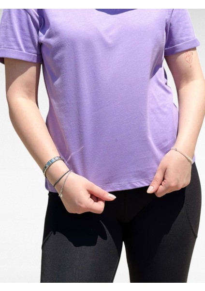 Düz Renk Kadın T-Shirt modelleri