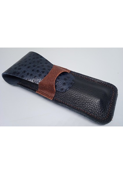 Hakiki Deri El Emeği Özel Kalemleriniz Için Kalemlik Kalem Kutu 27 cm 6 cm 10HA