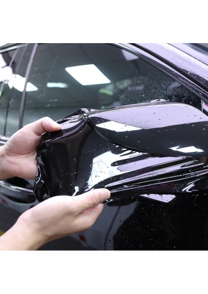 Siyah Tavan (50CM x 152CM) Boya Koruma, Kaput Filmi Ppf - Tph Poliüretan 160 MIKRON