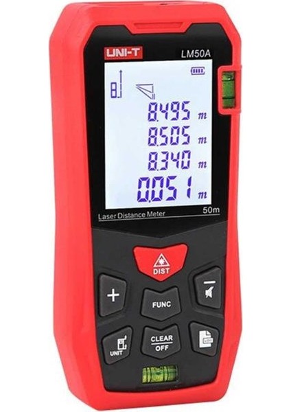 LM50A Lazer Metre - Mesafe Ölçer 50 mt