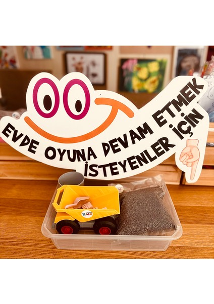 Atölye Kidz Inşaat Duyusal Oyun Seti