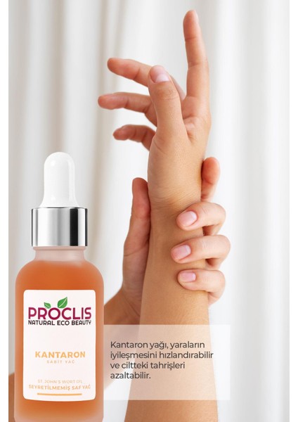 %100 Doğal Sarı Kantaron Yağı 30ML