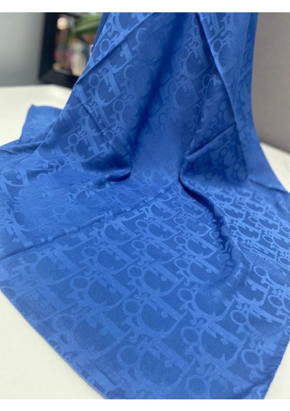 Aminenesil D Desen Soft Pamuk Eşarp Indigo Renk fiyatları