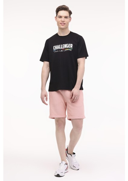 M-Lenger Tee 4fx Siyah Erkek Kısa Kol T-Shirt