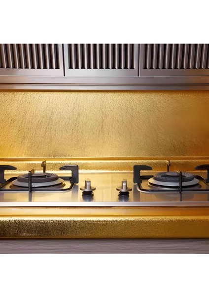 Yapışkanlı Gold Mutfak Tezgah Duvar Isıya Dayanaklı 40CM x 1 Metre Folyo fiyatları