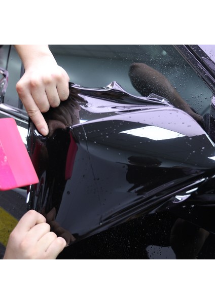 Siyah Tavan Boya (200CM x 152CM) Kaput Koruma Filmi Ppf - Tph Poliüretan 160 Mikron fiyatları