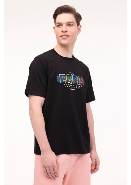 M-Possıb Tee 4fx Siyah Erkek Kısa Kol T-Shirt fırsatları