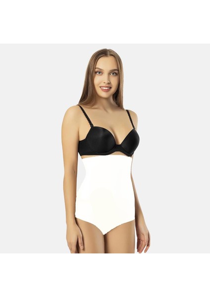 Papatya 0720 Lazer Kesim Yüksek Bel Slip Korse