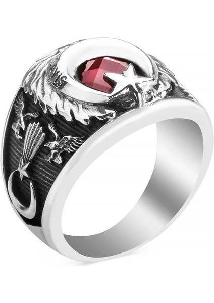 Ay Yıldızlı Jandarma Asayiş Yüzüğü modelleri