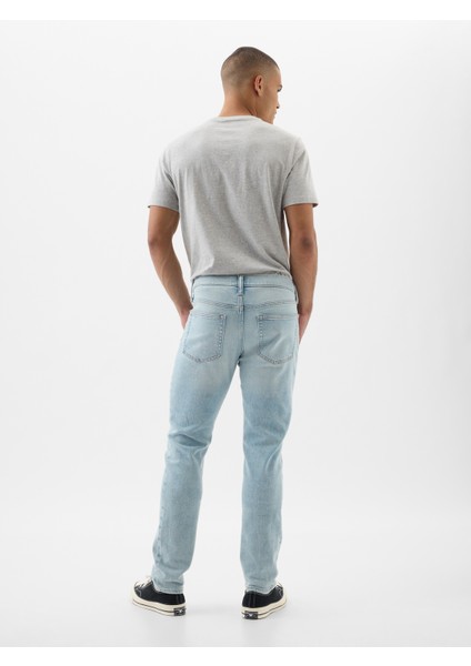 Erkek Mavi Gapflex Skinny Soft Wear Max Jean Pantolon