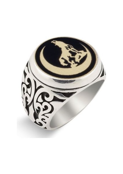 Mineli Bozkurt Yüzüğü indirimleri