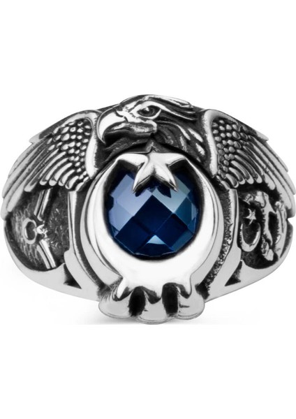 Bozkurtlu Tek Kartal Başlı Astsubay Yüzüğü indirimleri