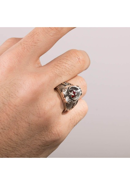 Bozkurt Motifli Komando Yüzüğü fırsatları