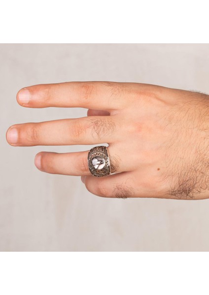 Mineli Uçak Figürlü Türk Hava Kuvvetleri Yüzüğü fırsatları