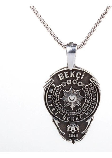 Gümüş Bekçi Kolyesi