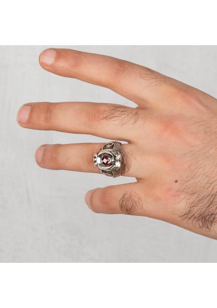 Ay Yıldızlı Çift Kartal Başlı Uzman Çavuş Yüzüğü fırsatları