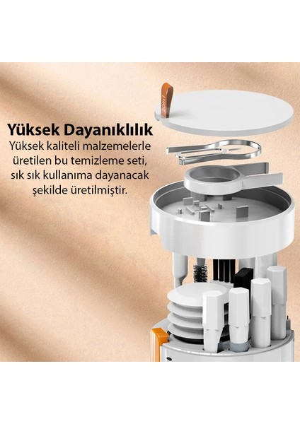 Q20 20 in 1 Çok Fonksiyonlu Kulaklık Klavye Telefon Elektronik Cihaz Temizleme Seti modelleri