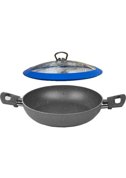 Granit Sahan 20 cm Silikon Kapaklı