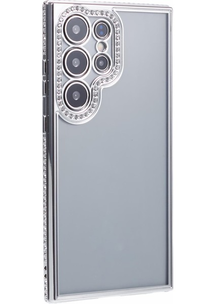Samsung Galaxy S22 Ultra 5g Kılıf Bling Rhinestones Yumuşak Tpu Telefon Kapağı-Gümüş (Yurt Dışından) fiyatları