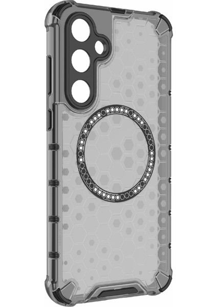 Samsung Galaxy A55 5g Kılıf Petek Isı Dağılımı Tpu+Pc Manyetik Telefon Kapağı-Gri (Yurt Dışından) fırsatları