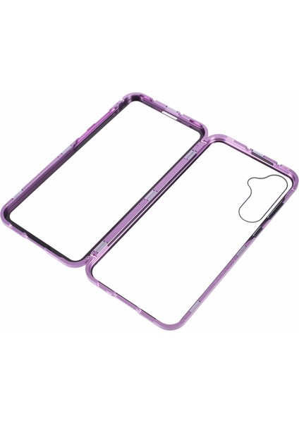 Samsung Galaxy A35 5g Kılıf Manyetik Tam Koruma Şeffaf Telefon Kapağı-Mor (Yurt Dışından) indirimleri