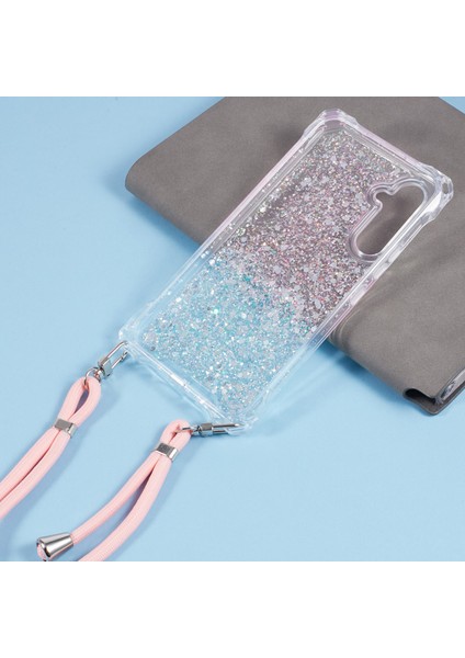 Samsung Galaxy S24 Için Telefon Kılıfları Darbeye Dayanıklı Tpu + Askılı Akrilik Çift Renkli Kapak-Pembe + Yeşil (Yurt Dışından) fiyatları